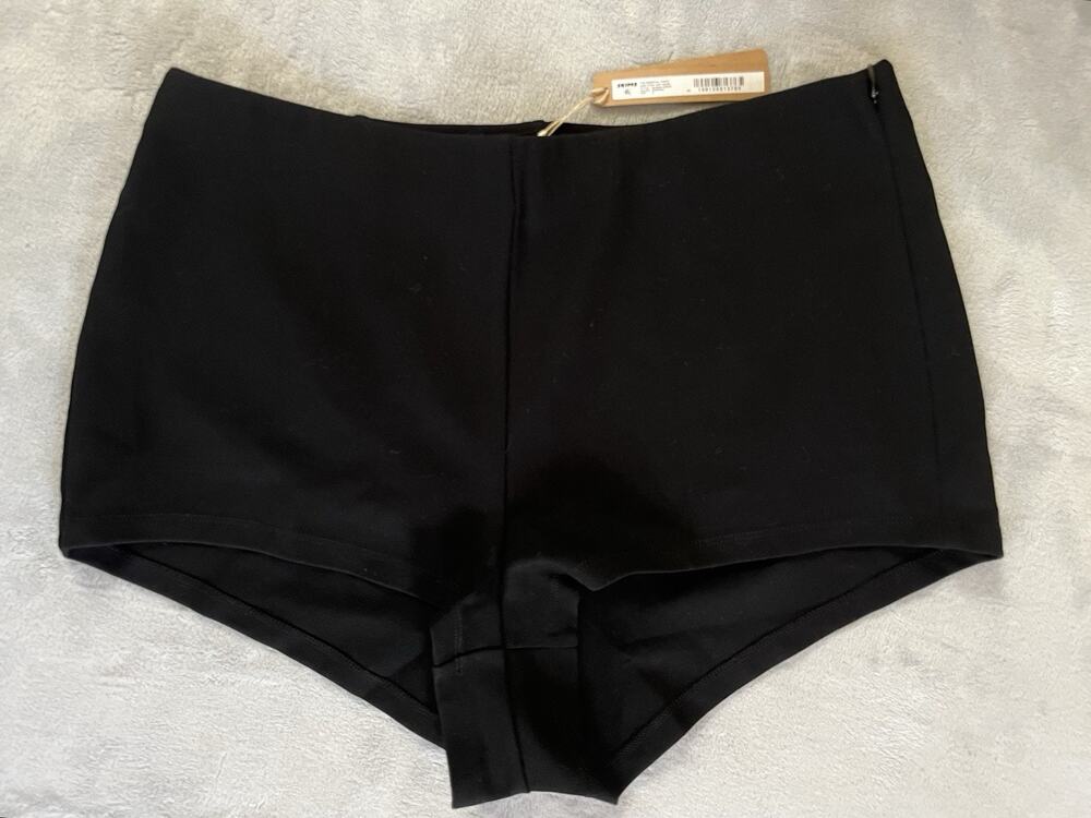 Skims The Essential Pants XL High Waist Hot Shorts Obsidian Booty Sexy Classic